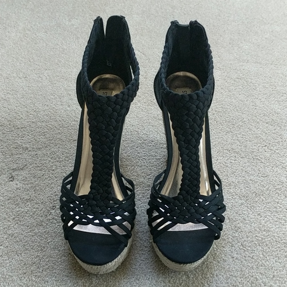 Steve Madden wedges - worn once!